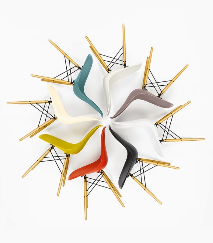 Eames plastic side chair - تصویر 4